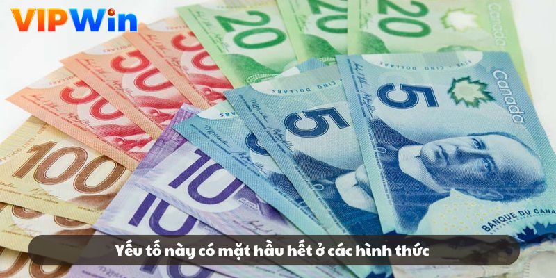 Yếu tố này có mặt hầu hết ở các hình thức